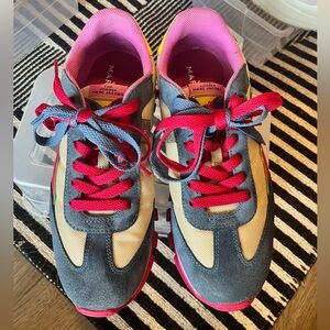 Marc Jacobs Pink and Blue Sneakers